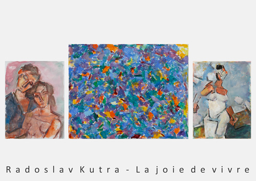 Kunstseminar Galerie - Einladungskarte Radoslav Kutra - La joie de vivre