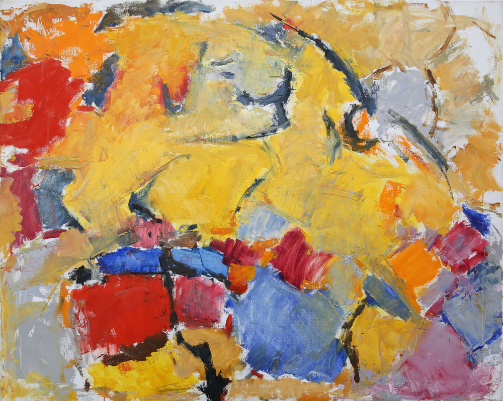 Radoslav Kutra - Schritt ins Nichts XXXiV, 2002, 76 x 94 cm